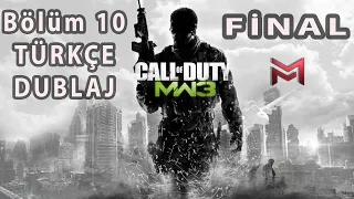 [FİNAL] VE EVET, MAKAROV ÖLDÜ ! - CoD MW3 TR Dublaj Bölüm 10