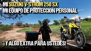 Rodando y Platicando: Suzuki V-Strom 250 SX veredicto final, accesorios, equipamiento y mas.