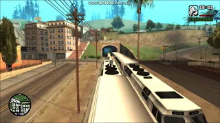 GTA San Andreas | Derailing the train in Wrong Side of the Tracks