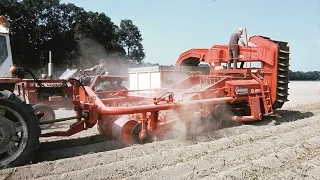 GRIMME | Zweireihige Kartoffelerntetechnik in den 1980ern