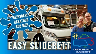 NEUHEIT 2023 🆕 Weinsberg CaraTour 600 MQH • EasySlide Bett für 4 Personen • Modelljahr 2023