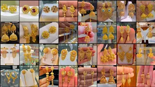 150+latest Bridal Gold Earrings designs /Most beautiful Gold Earrings designs /New Earrings Design