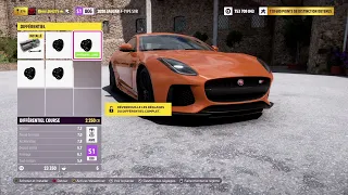 Forza Horizon 5 Customisation de la Nouvelle Jaguar F-type SVR