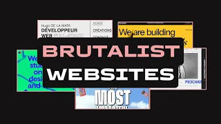 Bold and Brutal: 5 Websites That Embrace Brutalist Design