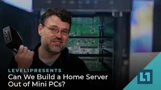 Can We Build a Home Server Out of Mini PCs?