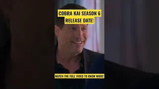 Cobra Kai Season 6 Release Date!