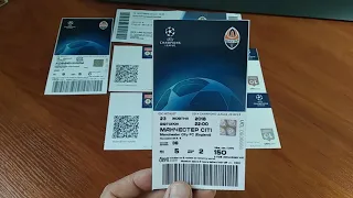 Обзор билетов ФК Шахтер Донецк в Лиге Чемпионов 2018/2019.