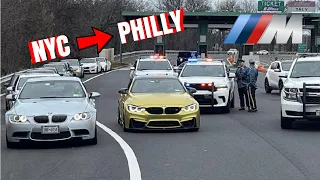 INSANE City to City BMW cut up Rally/Meet !!