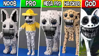 LEGO EVERY Characters in ZOONOMALY (Compilation №2) : Noob, Pro, HACKER! / (ZOONOMALY)