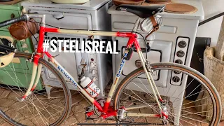 Who needs a Gravel Bike when you can ride Vintage Steel?