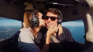 Boyfriend Fakes Emergency While Flying Small Plane For Surprise Proposal