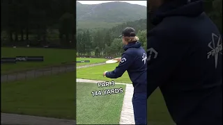 The best frisbee golf shot you’ll ever see 🤯