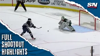 Minnesota Wild at Columbus Blue Jackets | FULL Shootout Highlights