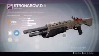 Destiny: Armsday Order - Hakke Strongbow-D Shotgun Preview (Gunsmith - Rangefinder)