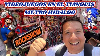 REGRESAMOS AL TIANGUIS DEL METRO HIDALGO ROCKSHOW MUCHOS VIDEOJUEGOS