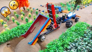 diy tractor trolley loading new technology | science project P-2 | @MiniCreative1  | keep villa