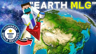 I Did Hardest MLG World Records In Hardcore Minecraft | Mcaddon