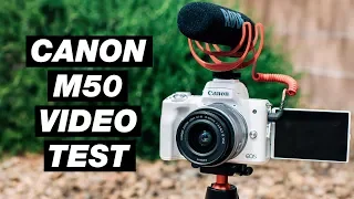 Canon M50 Video Test (4K and Slow Motion)