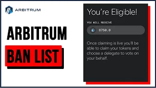 Arbitrum airdrop - заблокированные кошельки! Проверь себя!