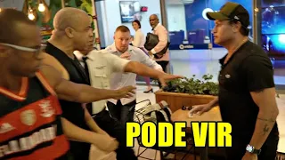 POPÓ NO AEROPORTO: FUI PRA CIMA