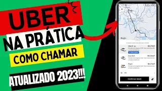 🔴 Como chamar Uber pelo aplicativo passo a passo 2023 ! #uber #99pop