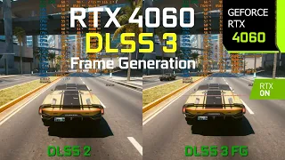 RTX 4060 DLSS 3 Frame Generation On vs Off Comparison - Test in 9 Games at 1080p + Ray Tracing