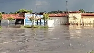 ÀS 6 HORAS ATRÁS A CIDADE DE RUSSAS CE FOI DEVASTADA POR CONTA DAS FORTES CHUVAS 04/24