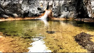 Каньон реки Бага. Водопады ,Трехкаскадный и малый Джур-Джур Крым Байдарская долина