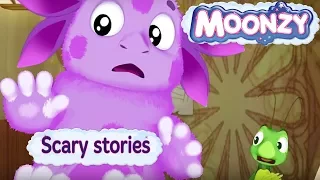 Moonzy 🎃 Scary stories 🎃 Halloween 👻 Cartoons for kids