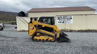 2020 Caterpillar 259D3 Rubber Track Skid Steer Loader Cab Heat Air 910 Hours For Sale Nice Clean !!!