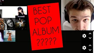 What is the ULTIMATE pop album?!?!?! | BEST POP ALBUMS TIER LIST