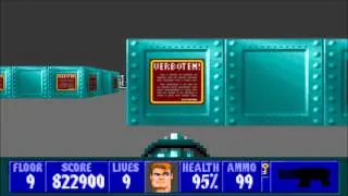 Wolfenstein 3D - Episode 3, Floor 9