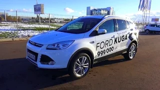2015 Ford Kuga Titanium. Обзор (интерьер, экстерьер, двигатель).