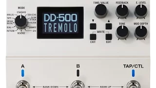 Tremolo With A BOSS DD-500 Delay