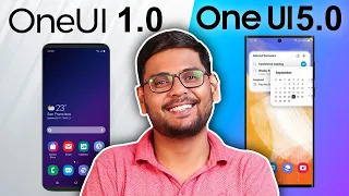 Samsung One UI Evolution - One UI 1.0 to One UI 5.0