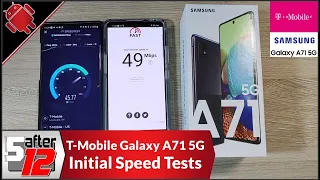 T-Mobile Samsung Galaxy A71 5G | Real World Speed tests - 4G LTE - 5G - WiFi