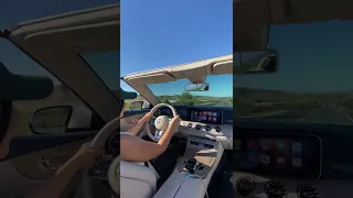 Instagram Model in a Mercedes-Benz E450 Cabriolet *Acceleration*