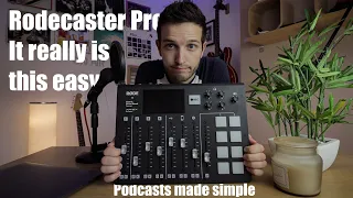 How to record a podcast with the Rodecaster Pro! It's so easy!