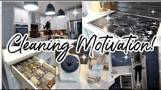 CLEANING MOTIVATION || COOK AND CLEAN WITH ME + DIY CLEANING HACKS