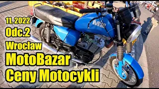 Ceny Motocykli OldtimerBazar Wrocław | Listopad 2022 | Relacja Filmowa MotoBazar  Odc. 2