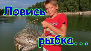 Супер-рыбалочка! Обское море (водохранилище). (08.21г.) Семья Бровченко.