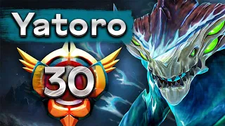 Яторо на сигнатурном Морфе 30 тира! - Yatoro Morphling 7.34 DOTA 2