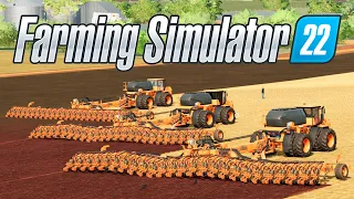 MEGA PLANTIO DE SOJA (FAZENDA BACURI) | Farming Simulator 22