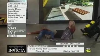 LOL!! HOME SHOPPING FAIL ON SHOPHQ - LIVE NATIONAL TV BLOOPER