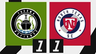 HIGHLIGHTS: Tacoma Defiance vs. North Texas SC | April 02, 2022