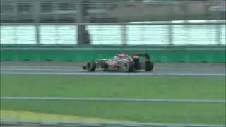 Kimi Raikkonen Victory Lap