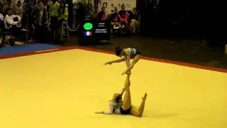 Acrogym Maia Cup 2011 WP jun. France, balance routine