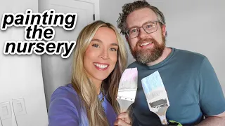 painting and decorating the nursery (things went wrong) | leighannsays weekend vlog