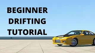 How To Start Drifting In BeamNG.drive With A Wheel | Tutorial