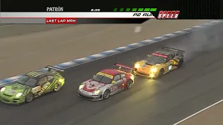 Exciting GT2 finish at Laguna Seca with Eurobeat.